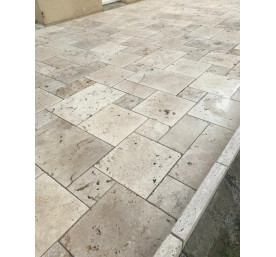 TRAVERTIN MIX OPUS 4 EP 1.2 CM 2EME CHOIX