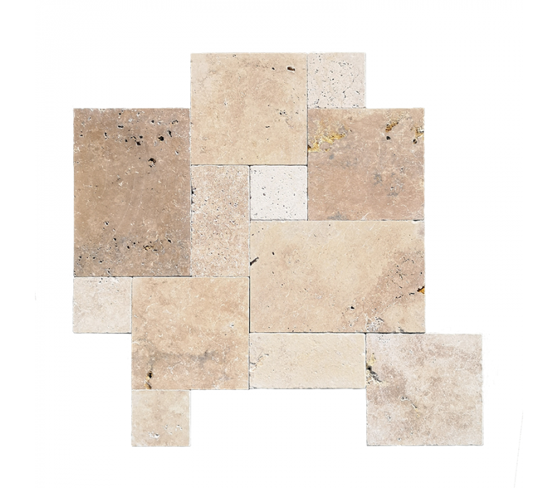 TRAVERTIN MIX OPUS 4 EP 1.2 CM 2EME CHOIX