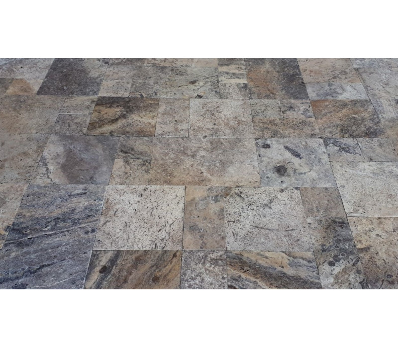 TRAVERTIN SILVER OPUS 4 EP 1.2 CM 2EME CHOIX
