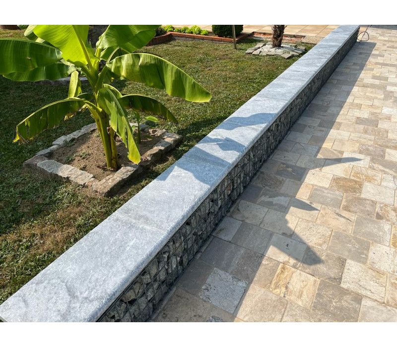 BLUESTONE MARGELLE 33X61X3 CM 1BORD ARRONDI