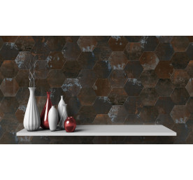 HEXAGONE POLARIS 22X25 CM MAT NON RECTIFIE
