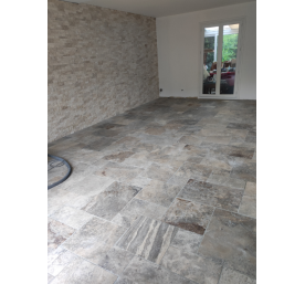 TRAVERTIN SILVER OPUS 4 EP 1.2 CM 2EME CHOIX