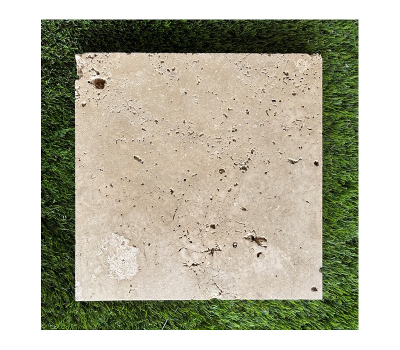 TRAVERTIN MIX 30.5x30.5 EP 3 CM 2EME CHOIX