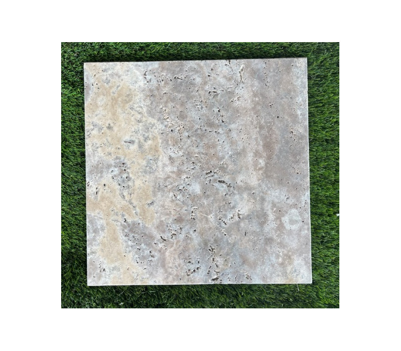 TRAVERTIN SILVER 40.6X40.6 EP 1.2 CM 1ER CHOIX