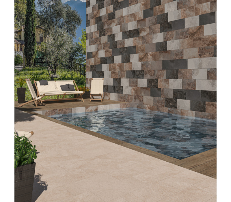 BALISTONE 30X60 CM MIX MAT ANTIDERAPANT