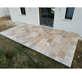 TRAVERTIN MIX 40.6X61 EP 3 CM 2EME CHOIX