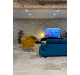 TRAVERTIN MIX 40.6X61X1.2 CM 2EME CHOIX