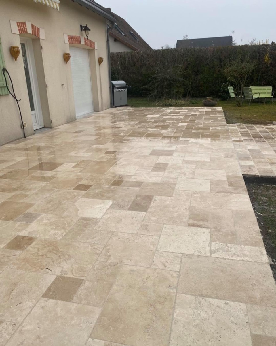 TRAVERTIN NUANCE OPUS 4 EP 3 CM 1ER CHOIX