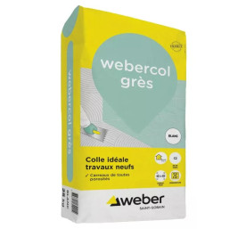 COLLE BLANCHE INTERIEUR / EXTERIEUR 25 KG