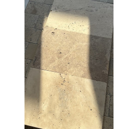 TRAVERTIN NOCE MIX 40.6X61 EP 1.2 CM 1ER CHOIX