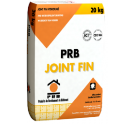 JOINT FIN HYDROFUGE GRIS CLAIR 20 KG