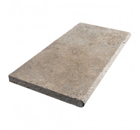 TRAVERTIN MARGELLE NUANCE 33X61X3 CM 1BORD ARRONDI